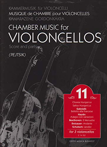 Chamber Music for Violoncellos for 3 Violoncellos 11