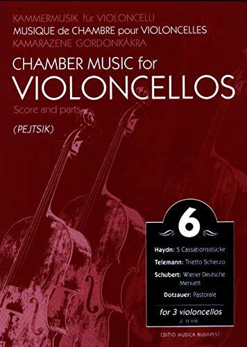 Chamber Music for Violoncellos for 3 violoncellos 6