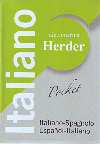 Diccionario POCKET Italiano (Diccionarios Herder)