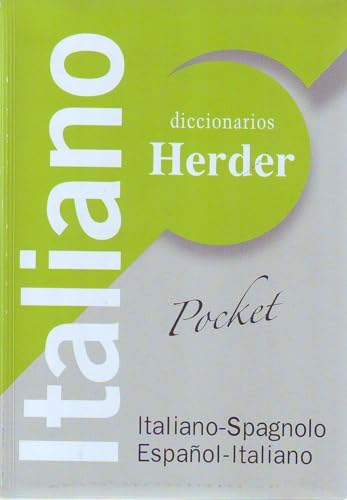 Diccionario POCKET Italiano (Diccionarios Herder)