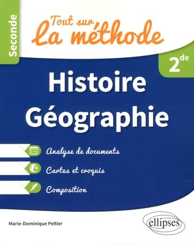 Tout sur la méthode en Histoire-Géographie - Seconde - Analyse de documents, cartes et croquis, composition: Tout sur la méhode von ELLIPSES