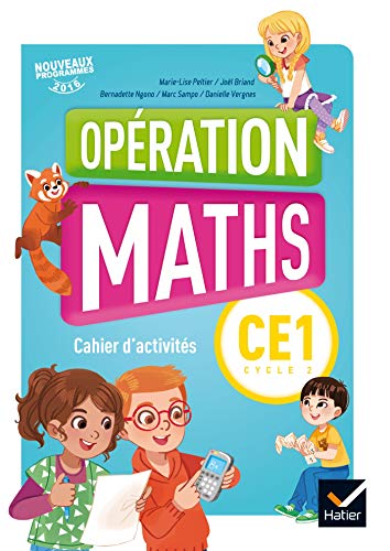 Opération Maths CE1 Éd.2017 - Cahier d'activités + Mémo et Matériel: Pack en 2 volumes : Cahier d'activités ; Le mémo, le matériel von HATIER