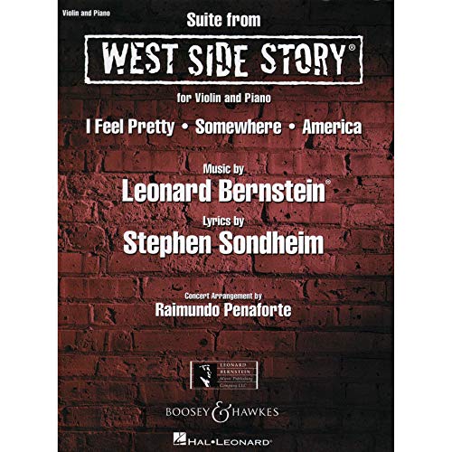 Suite from West Side Story: Violine und Klavier.: For Violin and Piano von Leonard Bernstein Music Publishing Co.