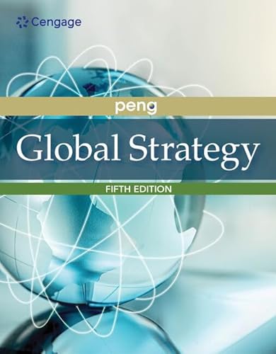 Global Strategy von Cengage Learning