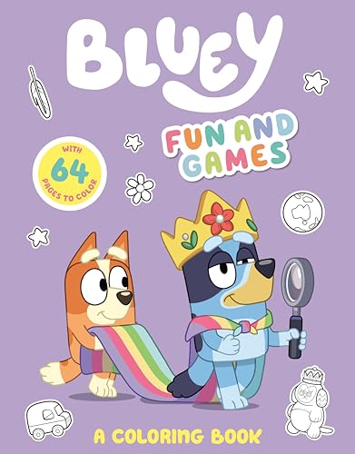 Fun and Games: A Coloring Book (Bluey)