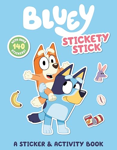 Bluey Stickety Stick: A Sticker & Activity Book