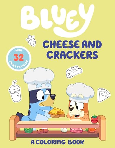Bluey: Cheese and Crackers: A Coloring Book von Penguin Young Readers Licenses