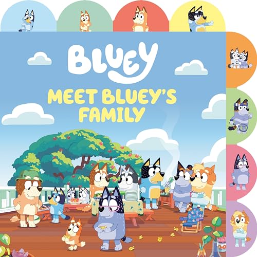 Meet Bluey's Family: A Tabbed Board Book von Penguin Young Readers Licenses