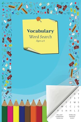 Vocabulary Word Search for Kids Ages 4–8: Cute Shaped Puzzles with Simple Words for Language Growth | 40 Puzzles | Good for Early Learning, Rainy Days, and Quiet Play von Independently published