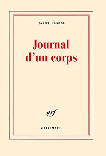 Journal d'un corps: Roman