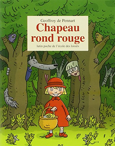 Chapeau rond rouge