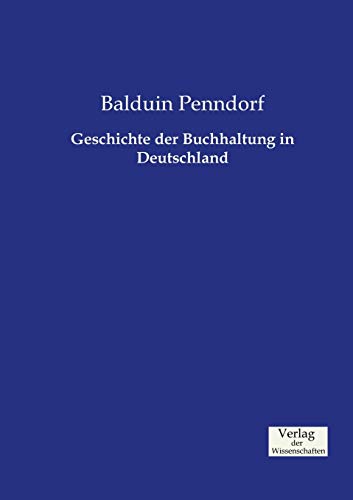 Geschichte der Buchhaltung in Deutschland von Vero Verlag