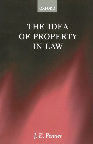 The Idea Of Property In Law von Oxford University Press