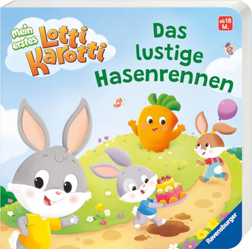 Mein erstes Lotti Karott: Das lustige Hasenrennen – ein Buch für kleine Fans des Kinderspiel-Klassikers Lotti Karotti Mein erstes Lotti Karott: Das lustige Hasenrennen – ein Buch für kleine Fans des Kinderspiel-Klassikers Lotti Karotti