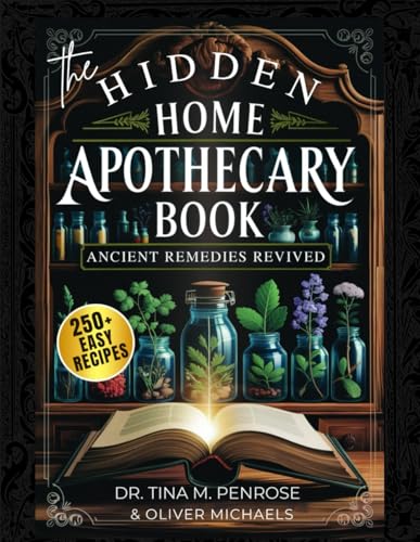 The Hidden Home Apothecary Book: Rediscovering 250+ Recipes for Herbal Teas, Tinctures, and Natural Wellness Remedies von Global Design Publishing Studio