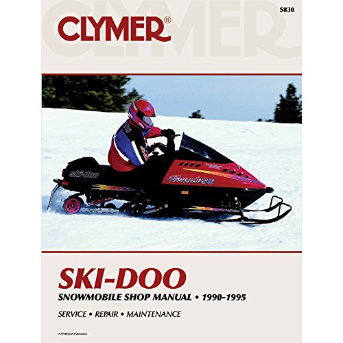 Clymer Ski-Doo Snowmobile Shop Manual 1990-1995