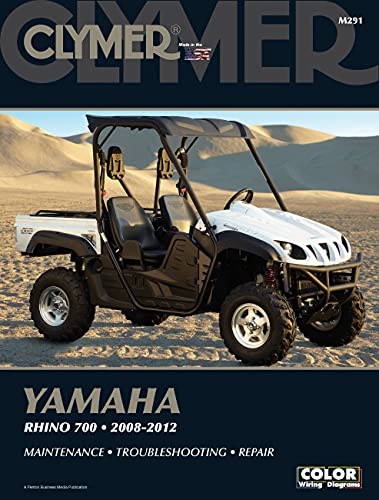 Clymer Yamaha Rhino 700, 2008-2012 Clymer Yamaha Rhino 700, 2008-2012