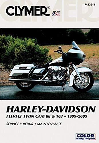 Harley-Davidson Flh/Flt Twin CAM 88 & 103 1999-2005 (Clymer Manuals)