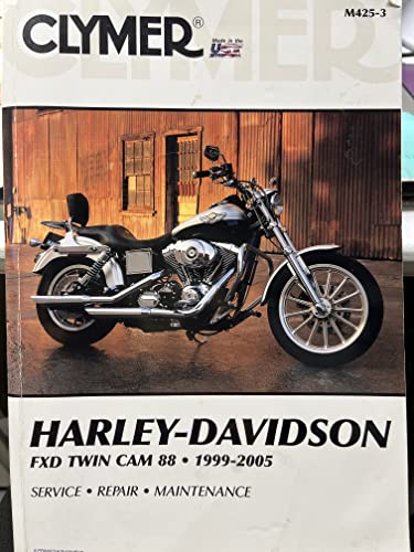 Harley Davidson Fxd Twin CAM 88 1999-2005 (CLYMER MOTORCYCLE REPAIR)