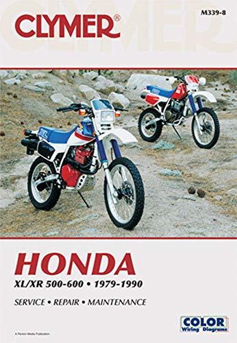 Honda Xl/Xr 500-600 1979-1990 (Clymer Motorcycle Repair)