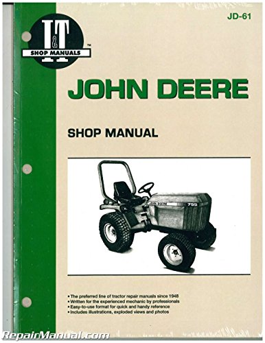 John Deere Shop Manual 655 755 756 855 856&955 (I&t Shop Service Manuals)