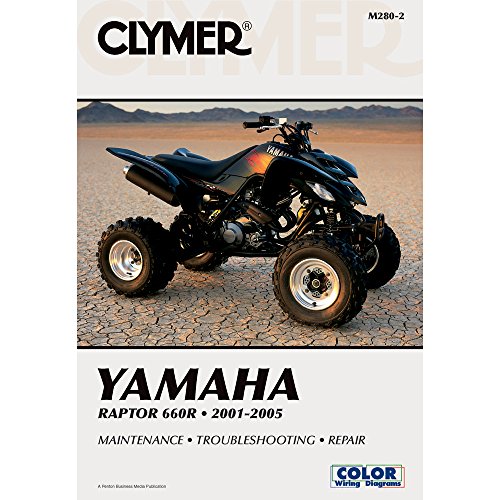 Yamaha Raptor 660r 2001-2005 (Clymer Motorcycle Repair, Vendor Id M280-2)