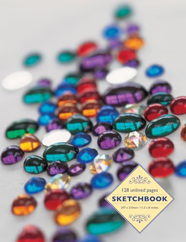 Sketchbook: Glass Beads: 128 Unlined Pages von Peony Press