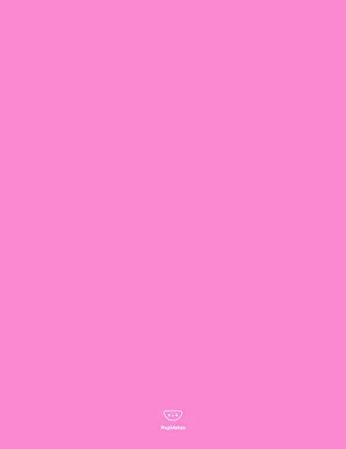 PepMelon: Gepunktetes Notizbuch / Dotted bullet journal notebook A4 paper block - 108 Seiten Tagebuch, dot points grid / gepunktetes Papier, Notizbuch ... Heft DIN A4, Soft Cover (matt), Rosa (Pink)