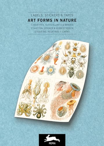 Art Forms in Nature: Label and Sticker Book von Pepin Press