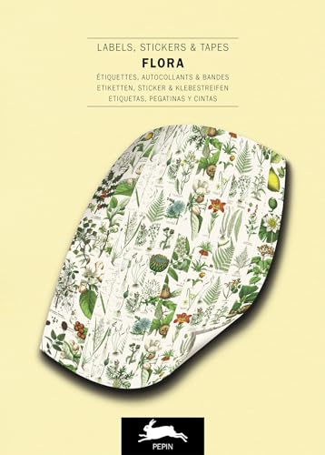 Flora: Label and Sticker Book: Label & Sticker Book von Pepin Press B.V.