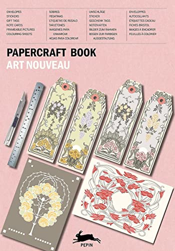 Art Nouveau: Papercraft Book von Pepin Press B.V., The