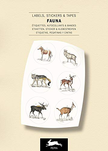 Fauna: Label and Sticker Book von Pepin Press B.V.