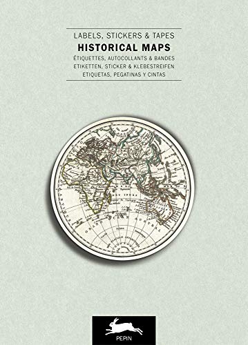 Historical Maps: Label and Sticker Book