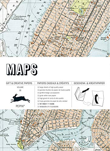 Maps: Gift & Creative Paper Book Vol. 60 (Maps: Gift and Creative Paper Book)