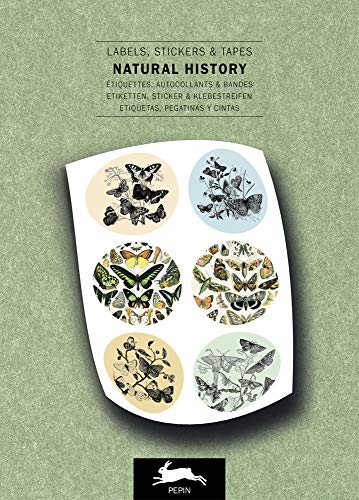 Natural History: Label and Sticker Book: labels, stickers & tapes (Label & Sticker Book) von Pepin Press