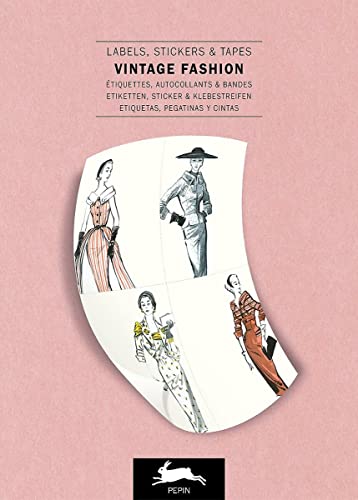 Vintage Fashion: Label and Sticker Book von Pepin Press B.V.