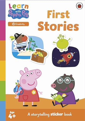 Learn with Peppa: First Stories sticker activity book: A storytelling sticker book von Ladybird
