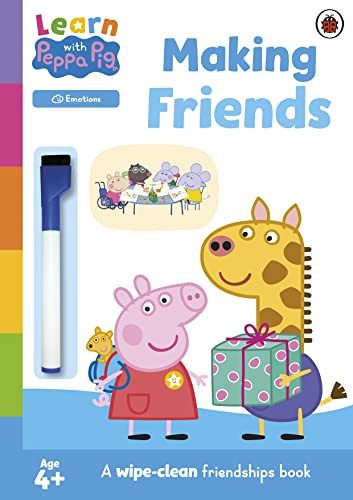 Learn with Peppa: Making Friends: Wipe-Clean Activity Book