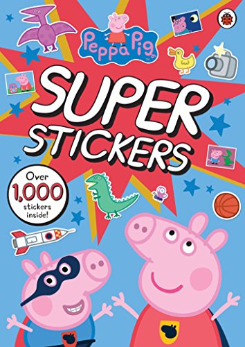 Peppa Pig Super Stickers Activity Book: Over 1000 Stickers inside!