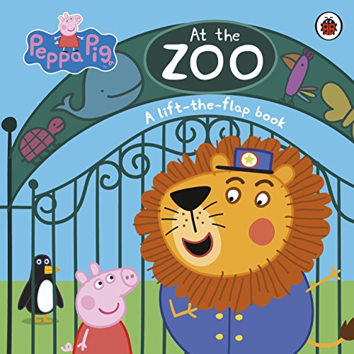 Peppa Pig: At the Zoo: A Lift-the-Flap Book von Penguin