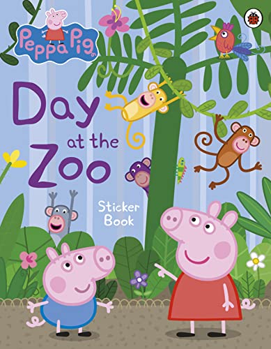 Peppa Pig: Day at the Zoo Sticker Book: Stickerbuch