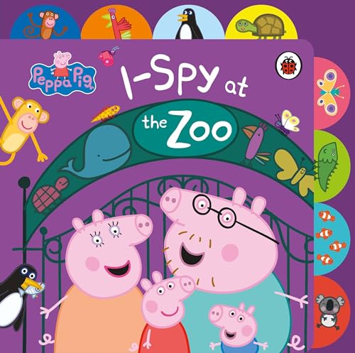 Peppa Pig: I Spy at the Zoo: Tabbed Board Book Peppa Pig: I Spy at the Zoo: Tabbed Board Book von Ladybird