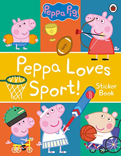 Peppa Pig: Peppa Loves Sport! Sticker Book: Stickerbuch