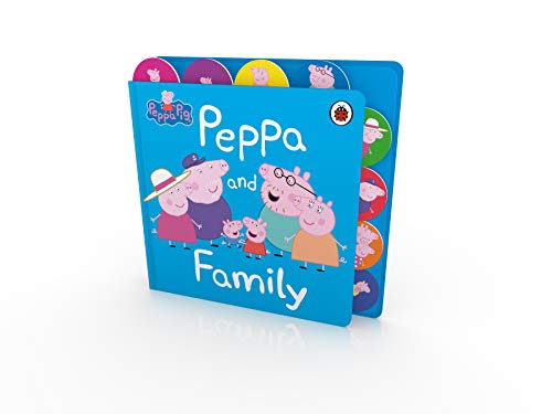 Peppa Pig: Peppa and Family: Tabbed Board Book von Penguin