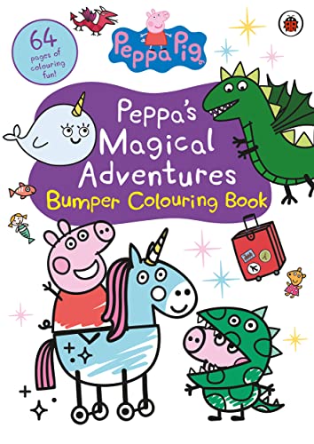 Peppa's Magical Adventures Bumper Colouring Book (Peppa Pig)