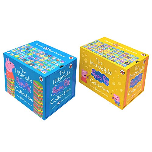 The Incredible Peppa Pig & The Ultimate Peppa Pig Collection 100 Books Set by Ladybird The Incredible Peppa Pig & The Ultimate Peppa Pig Collection 100 Books Set by Ladybird