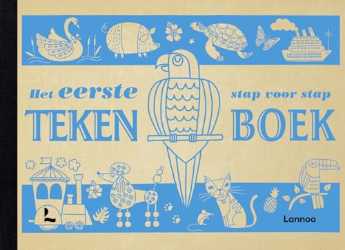 Het eerste stap voor stap tekenboek von Lannoo