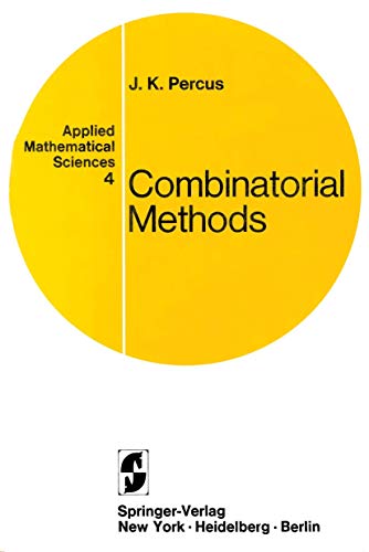 Combinatorial Methods (Applied Mathematical Sciences, 4, Band 4) von Springer