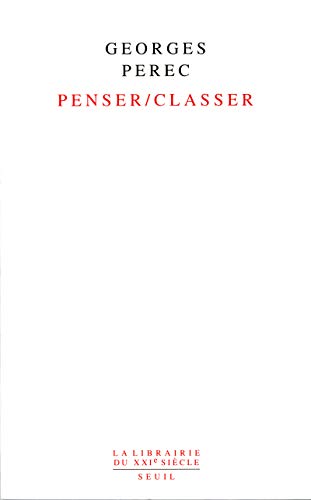 Penser / Classer