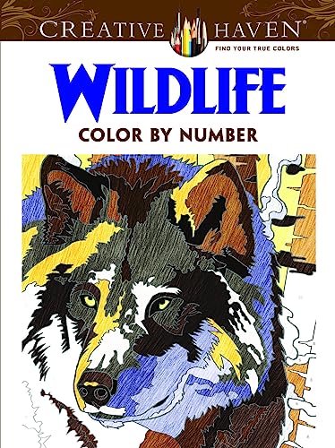 Wildlife Color by Number (Creative Haven)